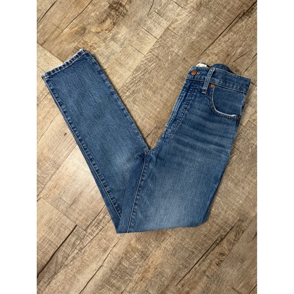Madewell The Perfect Vintage Full-Length Jean Medium Wash Blue Denim 27‎